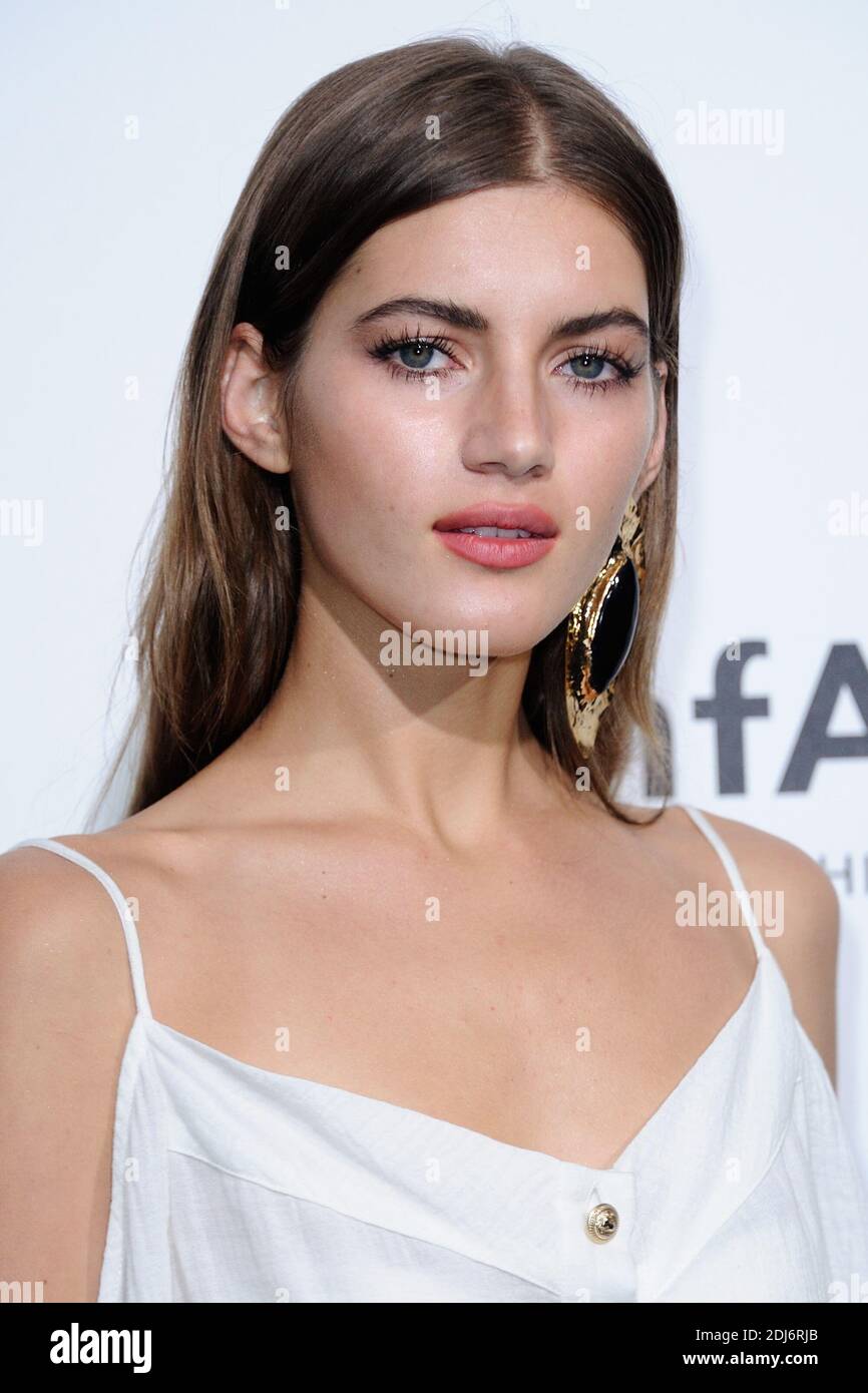 Valery Kaufman attending the Amfar dinner as part of Paris Fashion Week