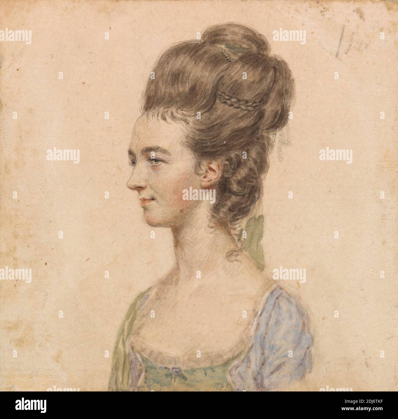 Miss Barbara Hill (d. 1838), John Smart, 1741–1811, British, ca. 1777,  gouache and watercolor over