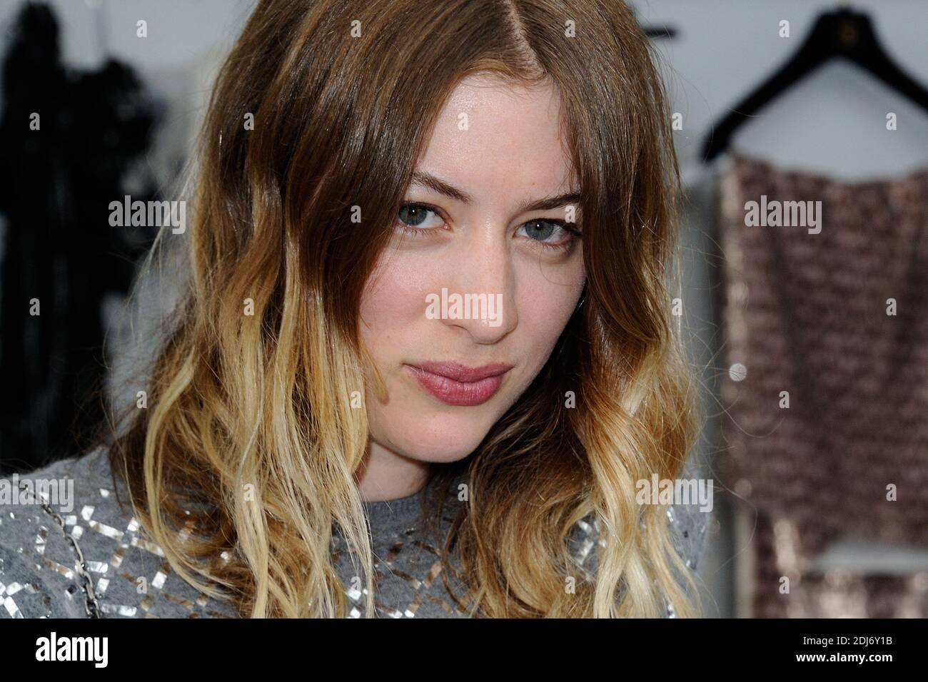 Sigrid Bouaziz attending the Chanel Haute Couture Fall - Winter 2016/