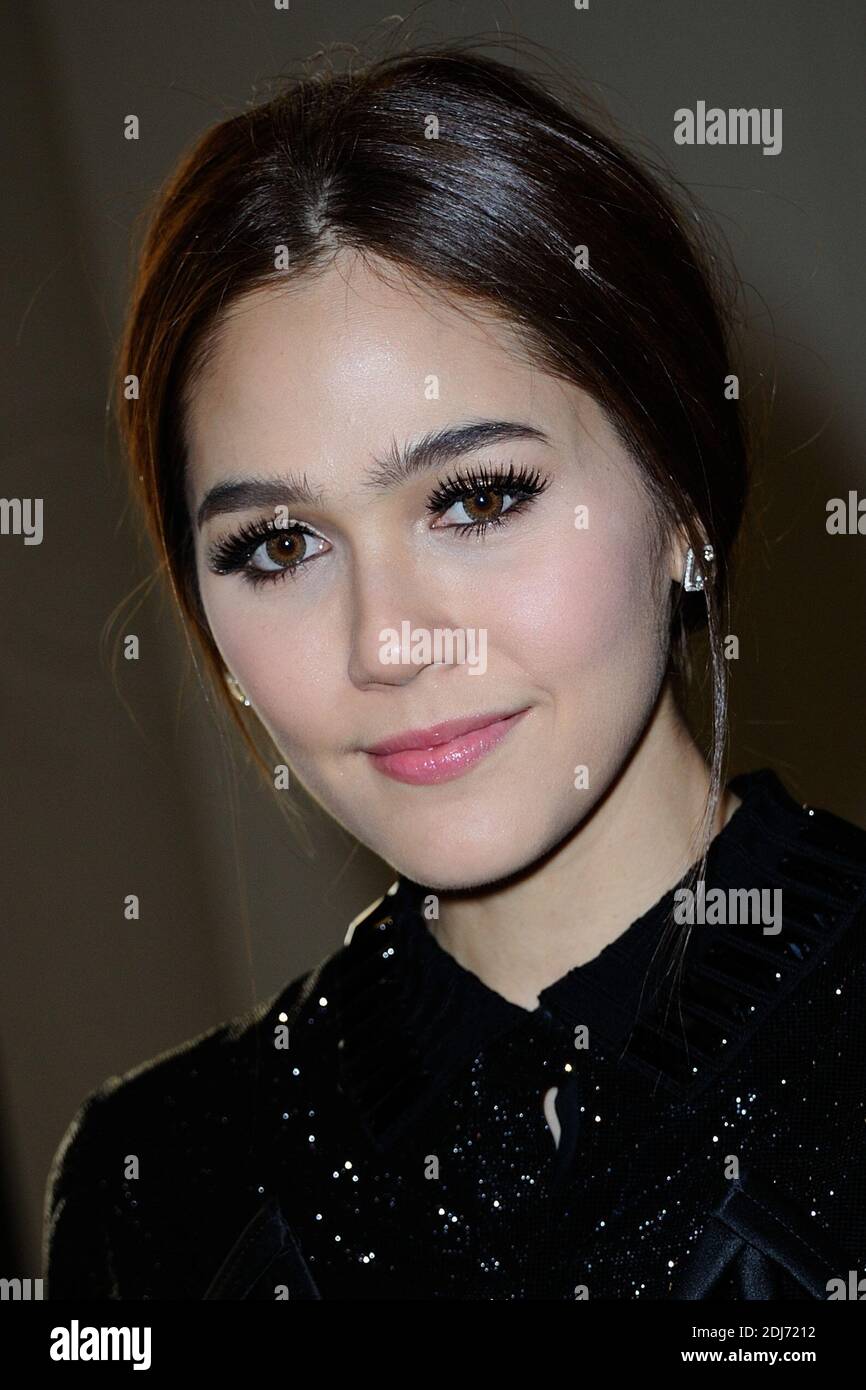 Araya Alberta Hargate attending the Jean-Paul Gaultier Haute Couture