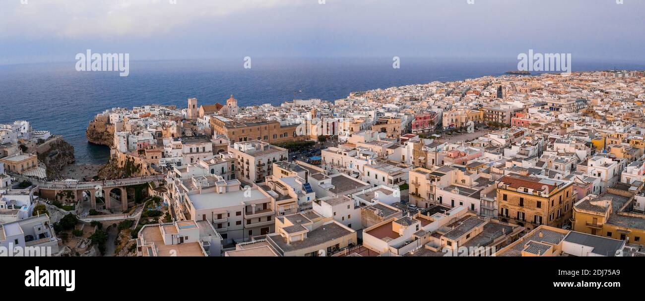 Polignano mare in evening hi-res stock photography and images - Alamy