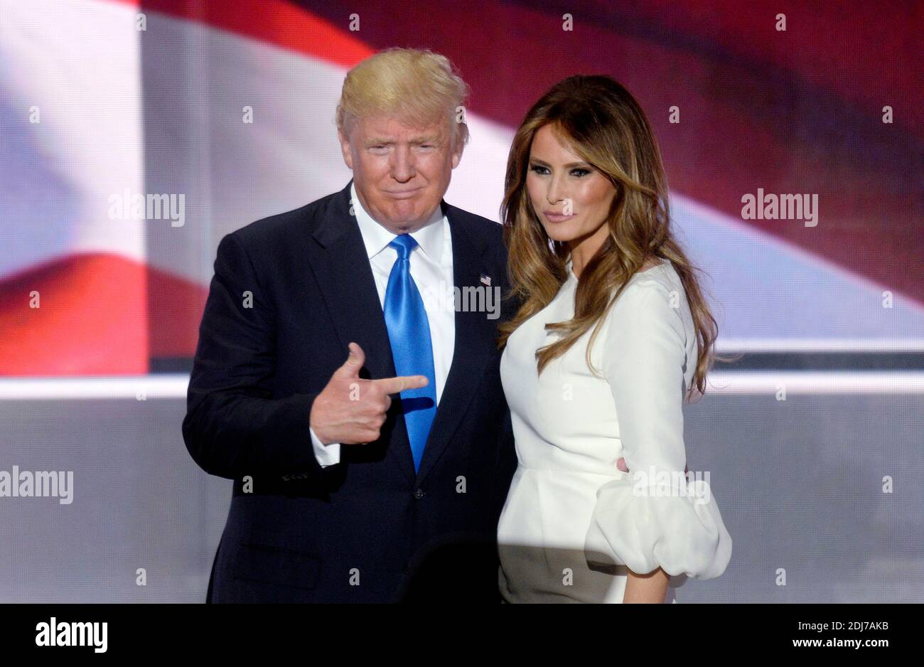 Melania knauss donald trump 2016 hi-res stock photography and images ...