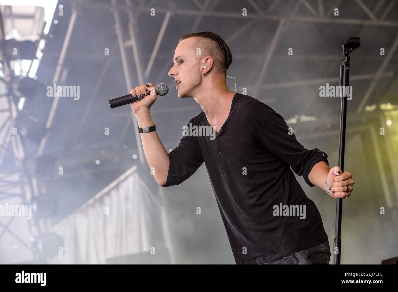 Solar Fake peforms live in concert at Amphi Festival in Koln, Germany ...