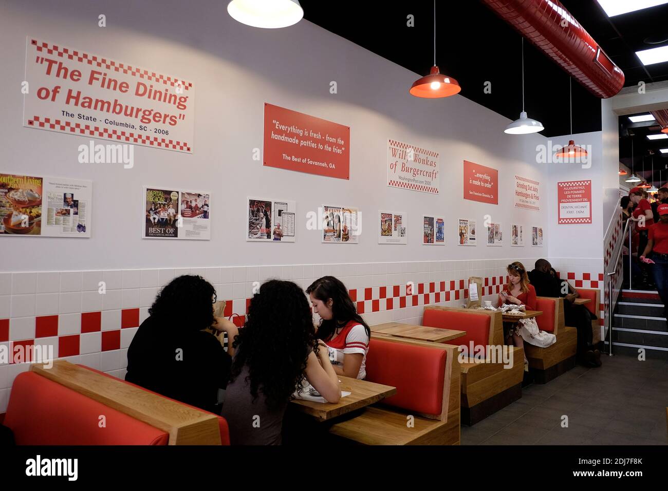 The First Five Guys Burger Restaurant Has Opened In Paris At Bercy Village On August 4 2016 1114