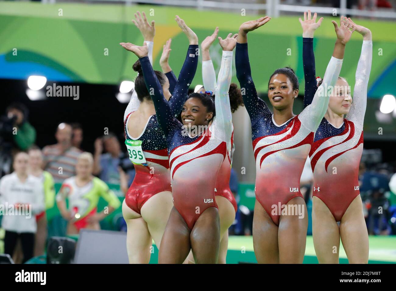 USA's Simone Biles the superstar of the US Women Gymnastics team who(01)