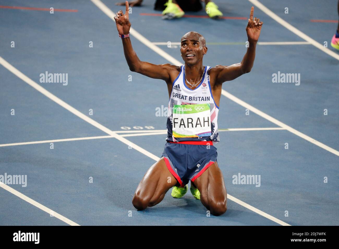 Mo farah gold medal hi-res stock photography and images - Page 3 - Alamy