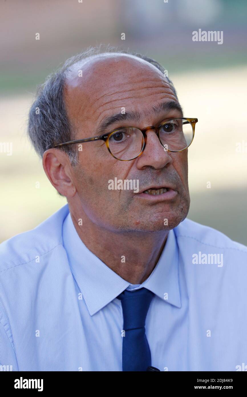 Eric Woerth during the annual Campus des Jeunes Republicains (Young