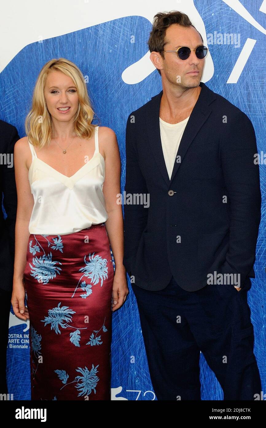 Ludivine Sagnier and Jude Law attending the 'The Young Pope' Photocall on the Lido in Venice, Italy as part of the 73rd Mostra, Venice International Film on September 03, 2016. Photo