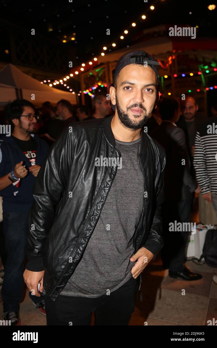 Jhon Rachid lors de la soiree du 40e anniversaire de ACER au Musee des ...