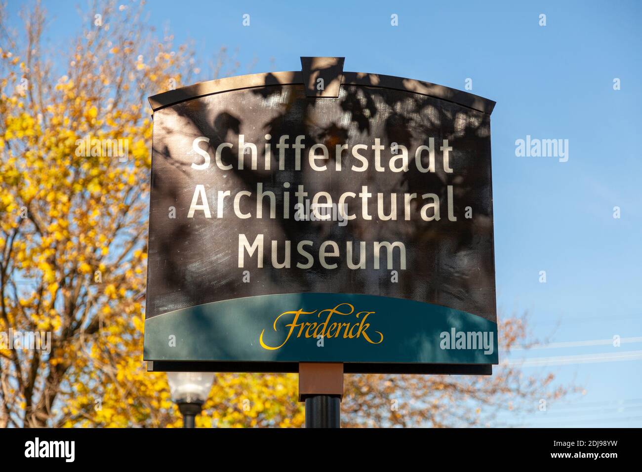Frederick MD,USA 11.24.2020: Schifferstadt House (now serving as an Architectural museum) is the oldest building in the city and is among the examples Stock Photo