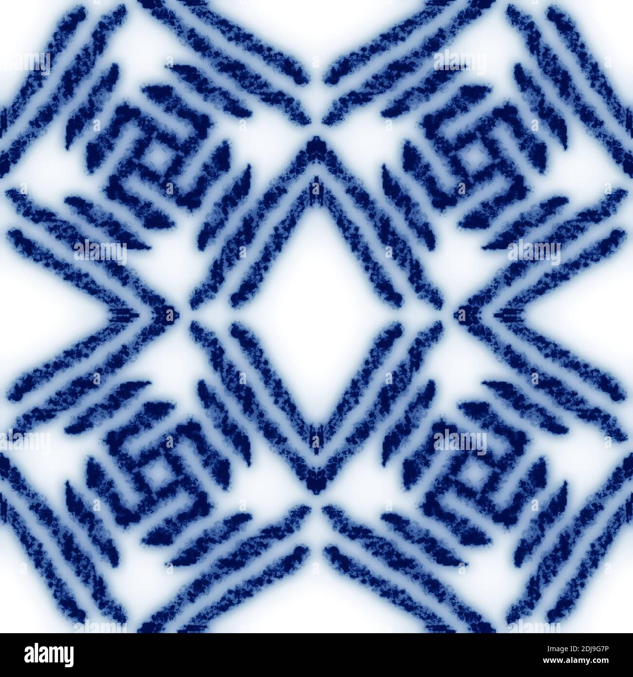 Seamless classic blue and white ceramic design Stock Photo Alamy