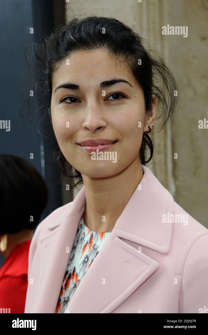 Caroline Issa arriving at the Christian Dior show as a part of Paris ...