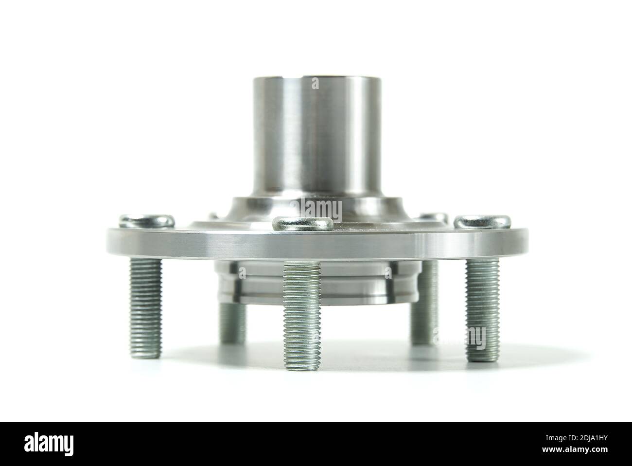 car wheel hub isolated on white. car parts Stock Photo Alamy