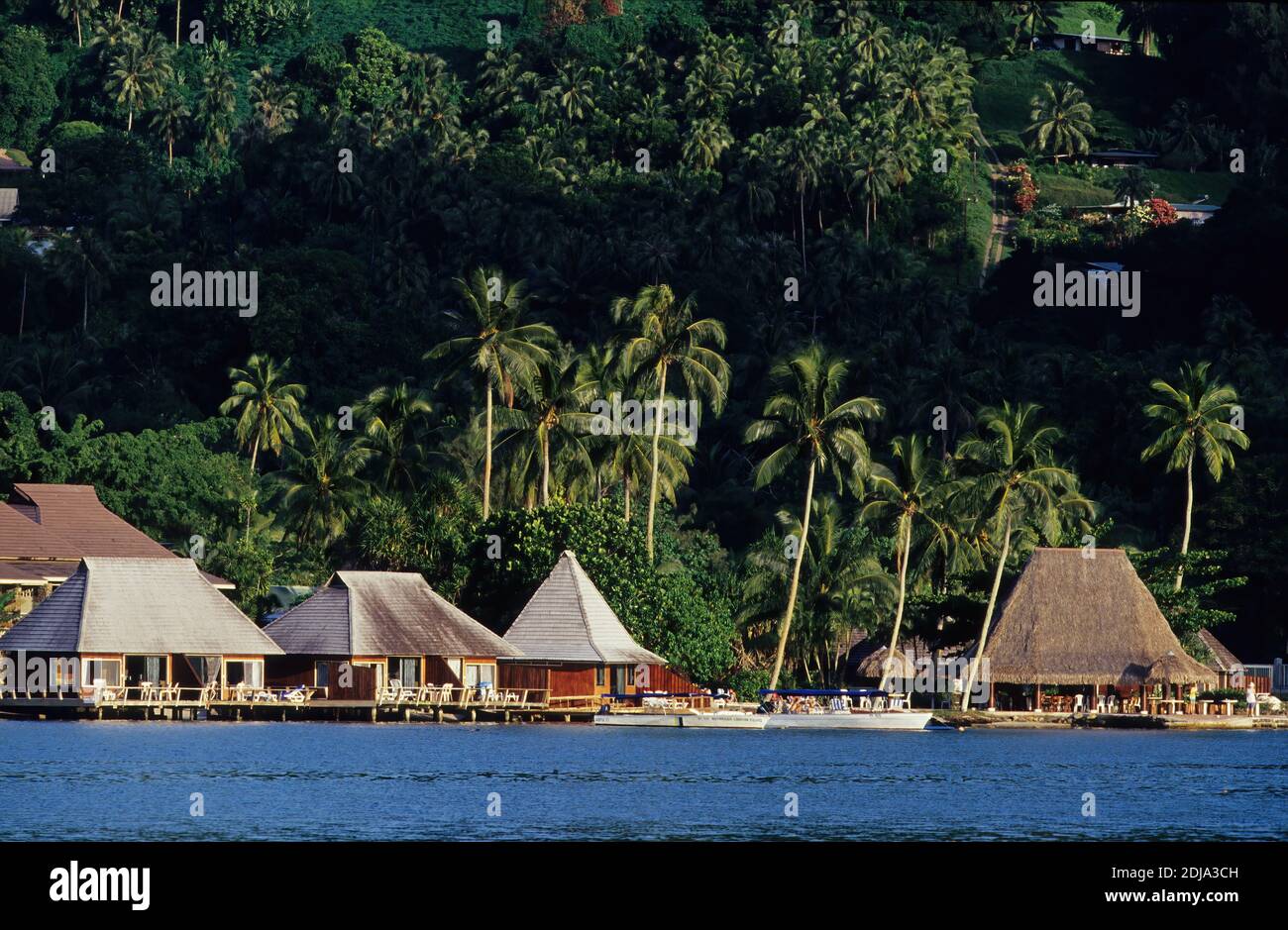 Cook's Bay, Hotel Club Bali Hai, MOOREA, Society Islands, French Polynesia  Stock Photo - Alamy