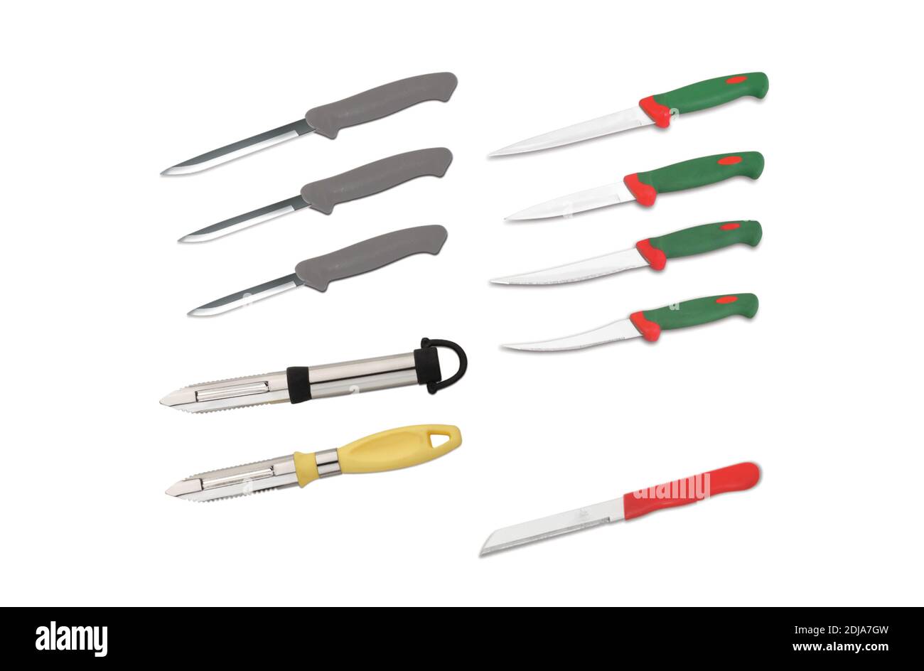 Set of kitchen knives use for kitchen, Cutting sharp knife, Kitchen