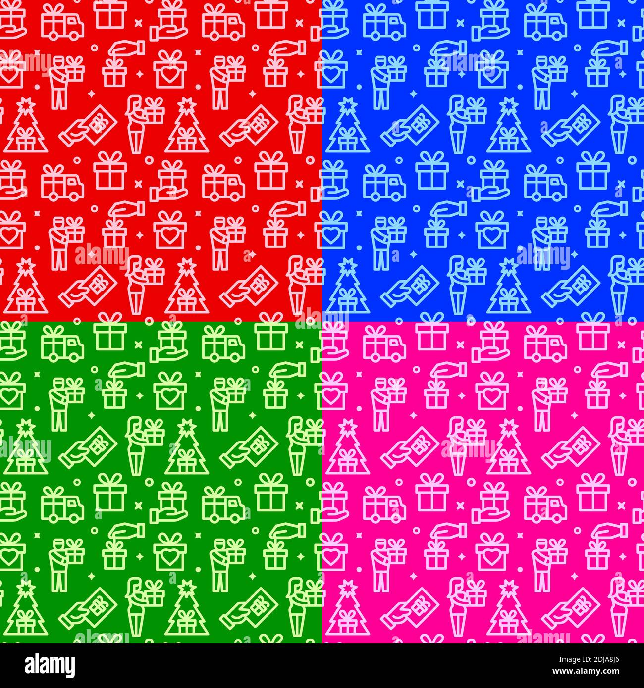 Box patterns Stock Vector Images - Alamy