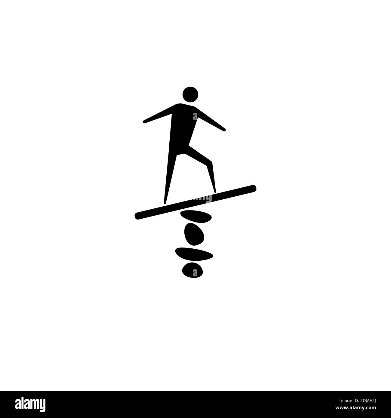 Balancing risk Stock Vector Images - Page 2 - Alamy