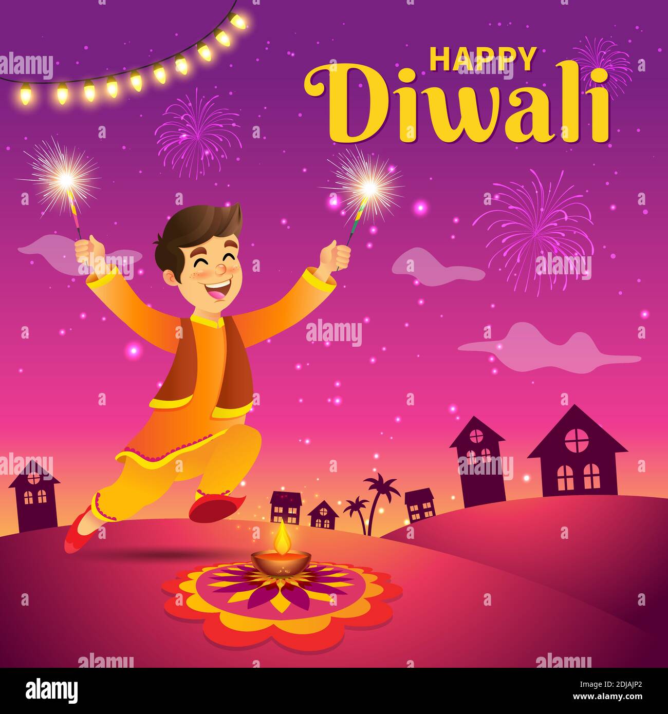 Cute cartoon indian boy in traditional clothes jumping and playing with firecracker celebrating the festival of lights Diwali or Deepavali on sky back Stock Vector Image & Art - Alamy Cute cartoon indian boy in traditional clothes jumping and playing with firecracker celebrating the festival of lights Diwali or Deepavali on sky back Stock Vector Image & Art - Alamy