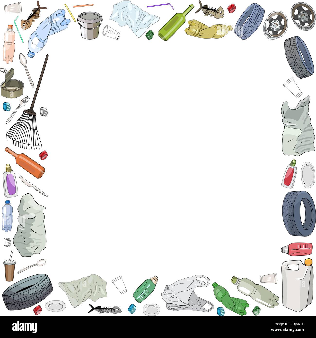 Image dirt recycling picture Stock Vector Images - Alamy