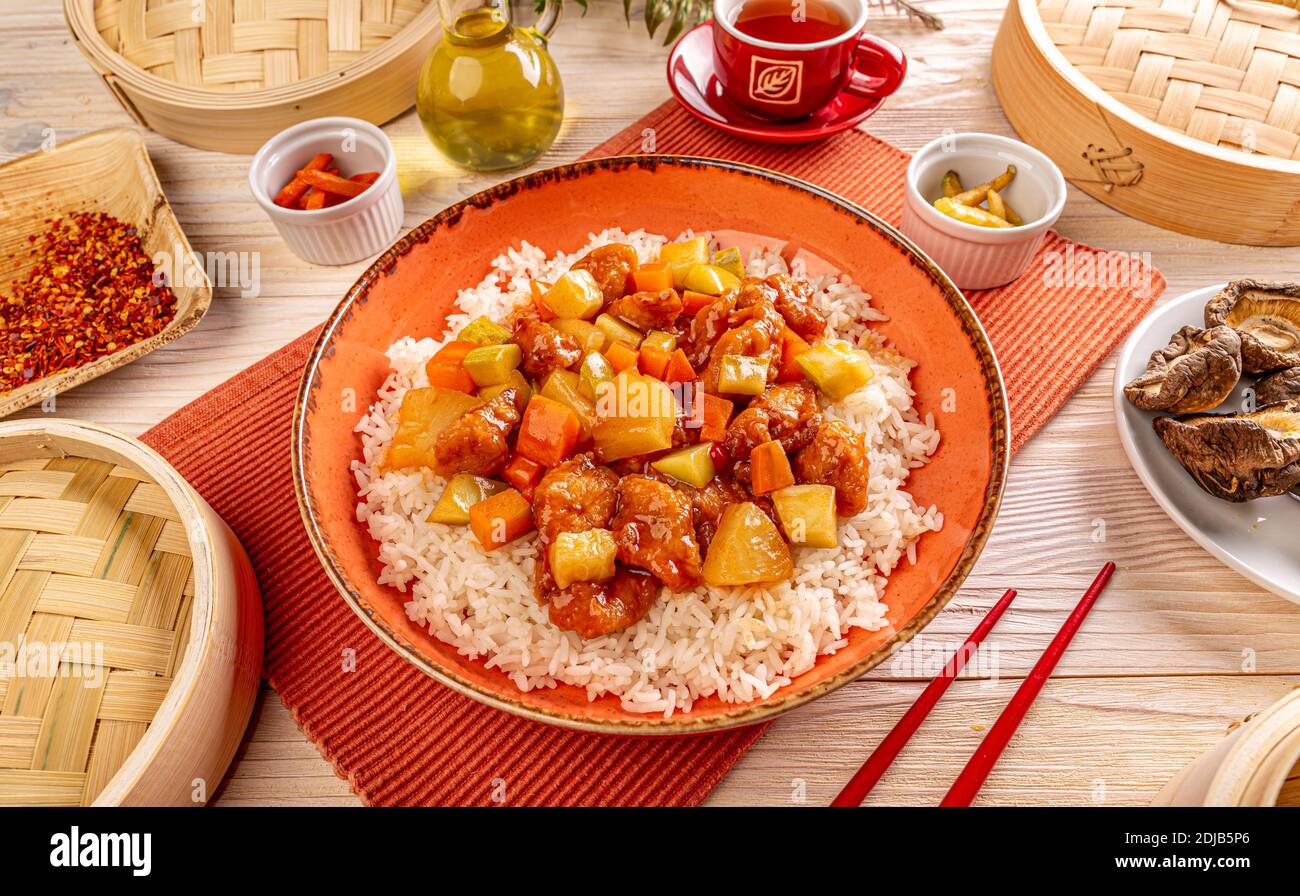 Chinese food idea Stock Photo Alamy