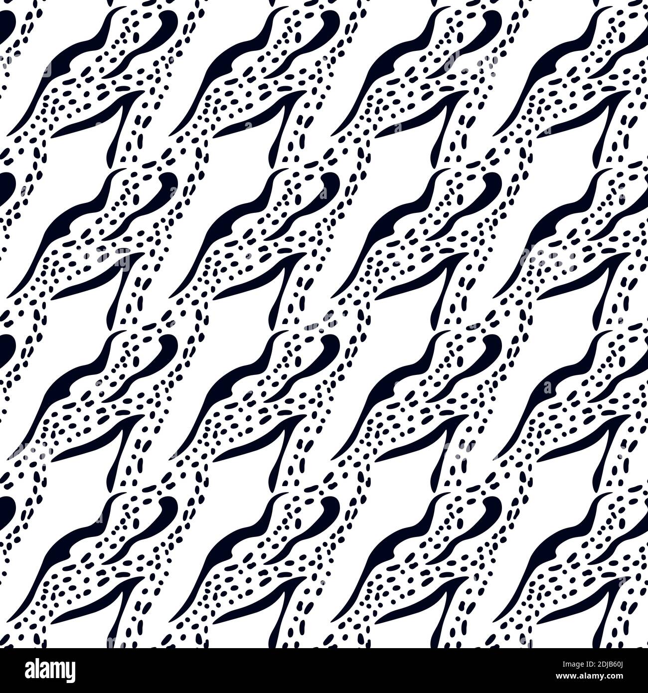 Seamless vector pattern black and white Stock Vector Image & Art - Alamy