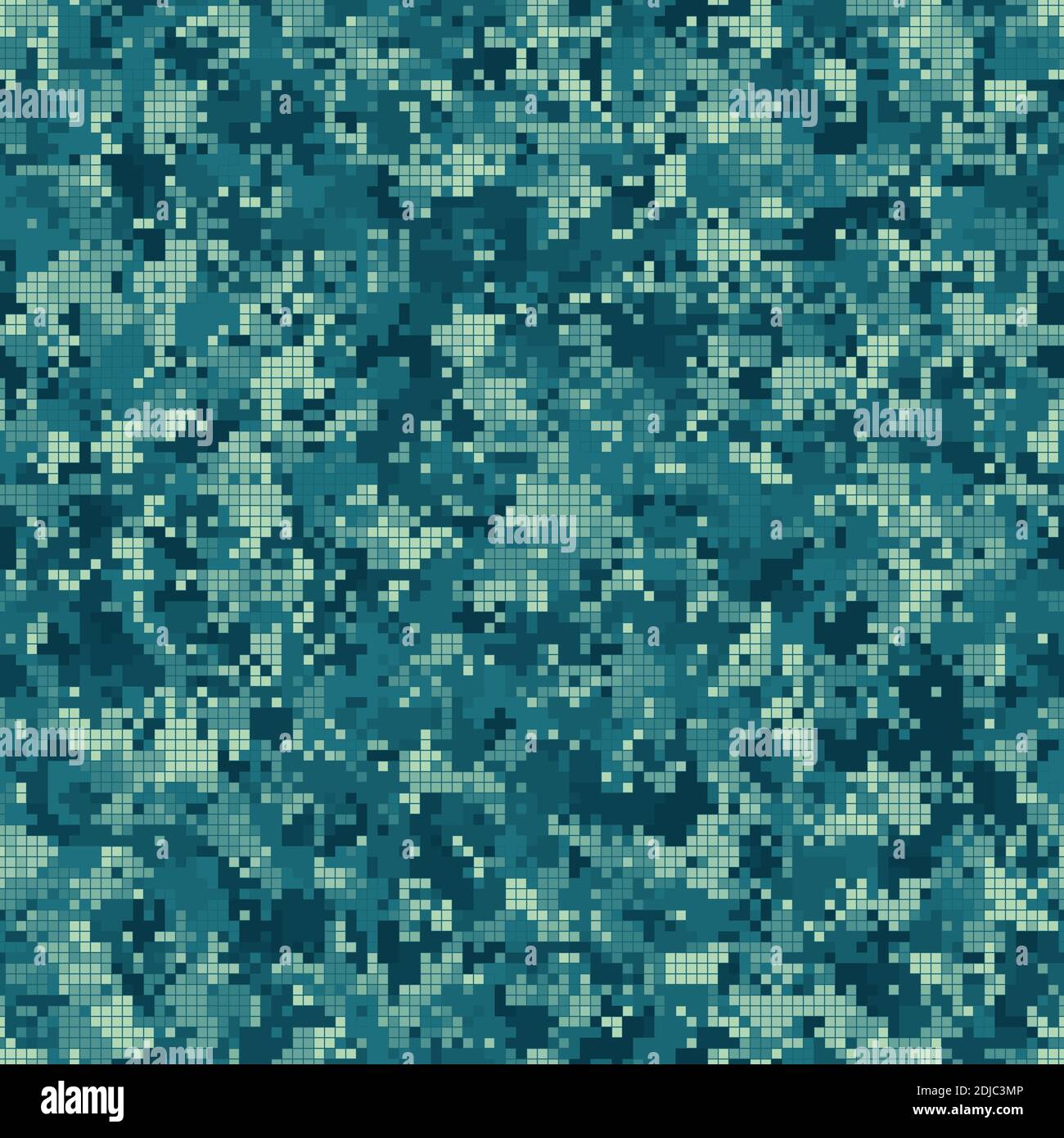 Digital camouflage seamless pattern military geometric camo background