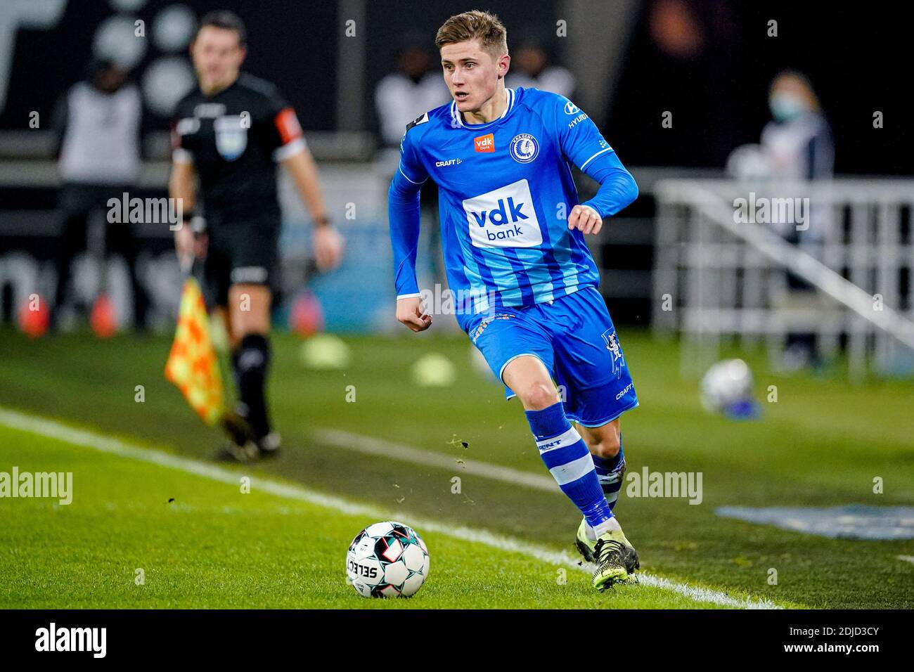 Gent Belgium December 13 Alessio Castro Montes Of Kaa Gent During The Pro League Match Between Kaa Gent And Standard Liege At Kaa Gent Stadium On Stock Photo Alamy