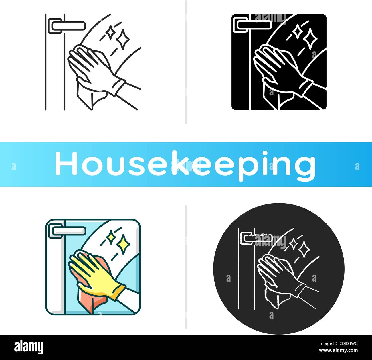 Windows washing icon Stock Vector