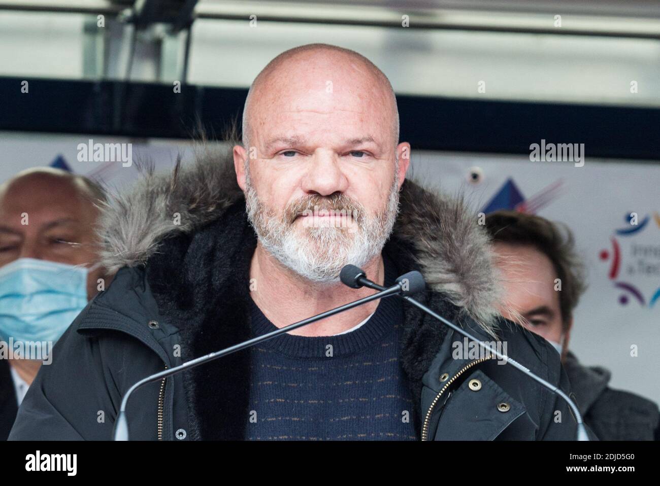 Chef Philippe Etchebest During The Protest Of Restaurateurs Cafetiers And Hotellier Aux Invalides On December 14 2020 In Paris France Photo By Nasser Berzane Abacapress Com Stock Photo Alamy
