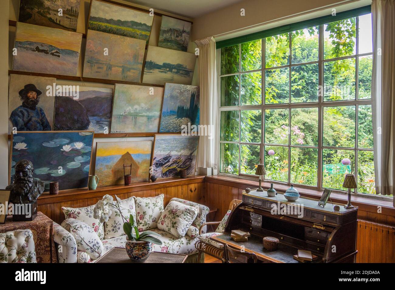 Claude Monet House Giverny Stock Photo