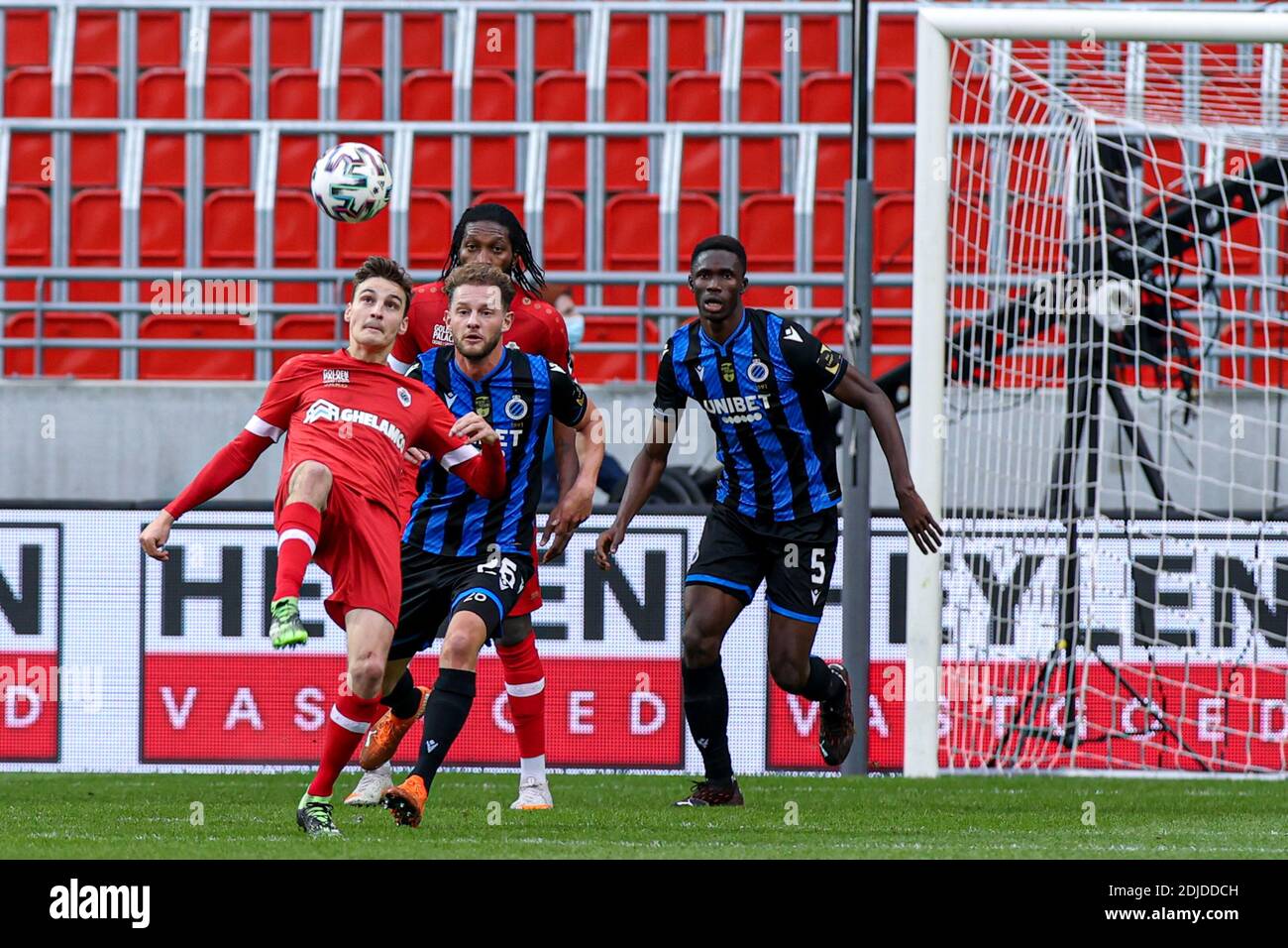 ANTWERP, BELGIUM - DECEMBER 13: Pieter Gerkens of Royal Antwerp FC, b25 ...