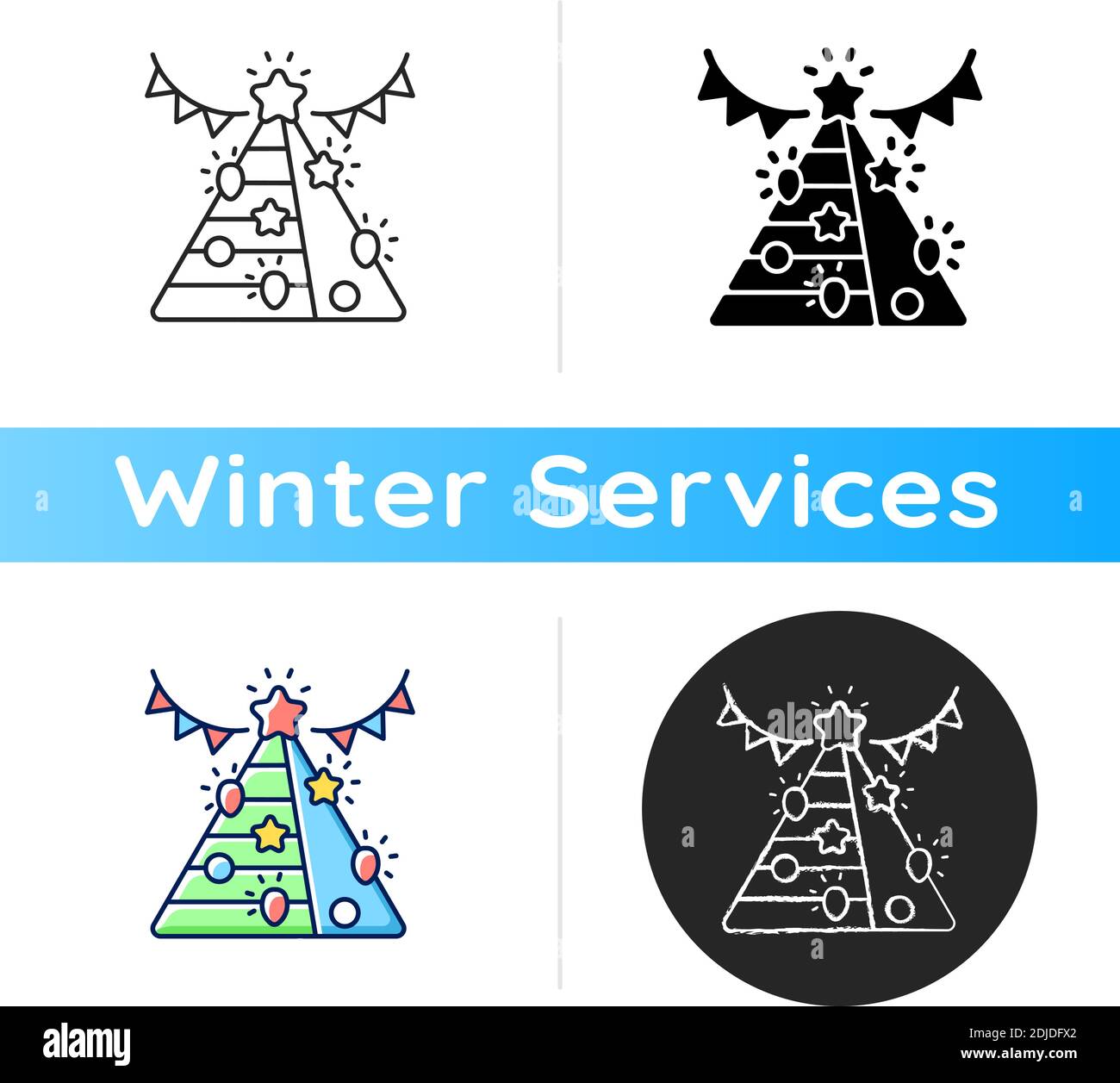 Street art installation Stock Vector Images Alamy