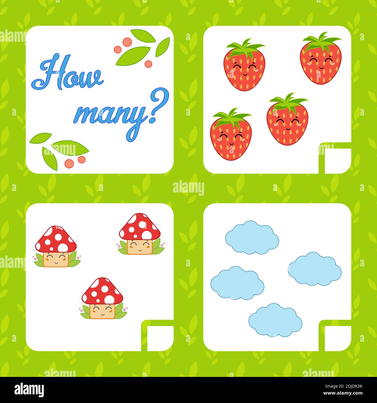 Counting game for preschool children for the development of ...