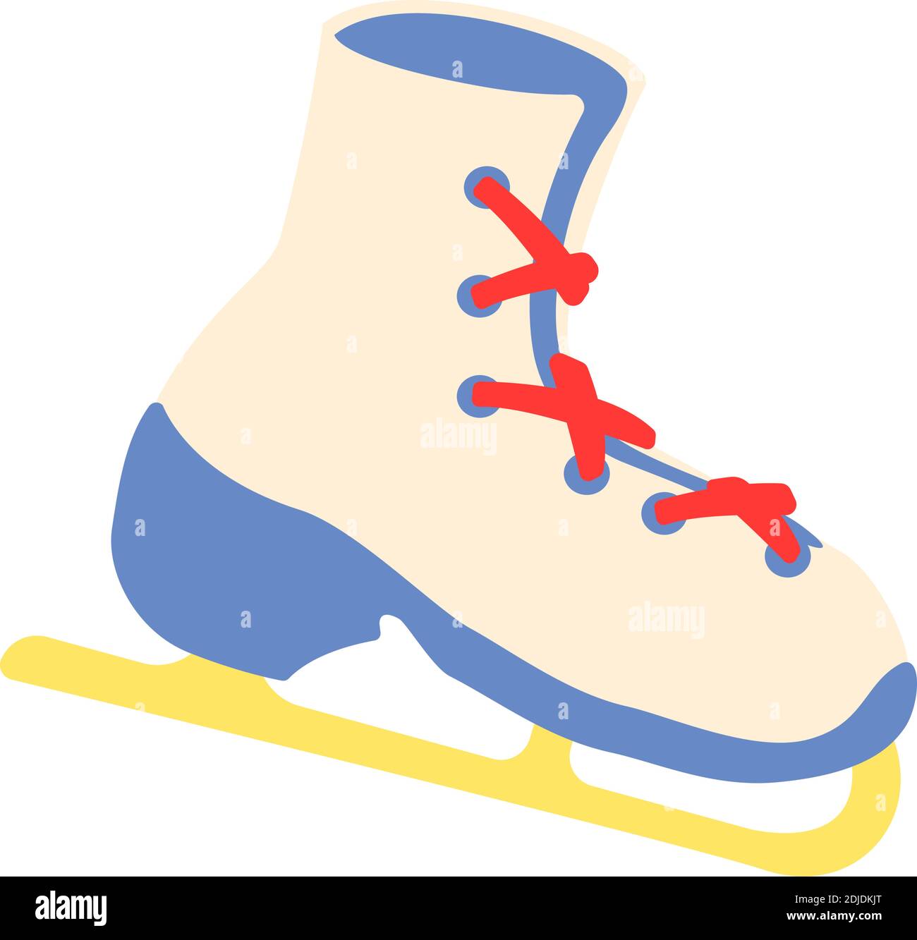 Ice skate boot icon cartoon hires stock photography and images Alamy
