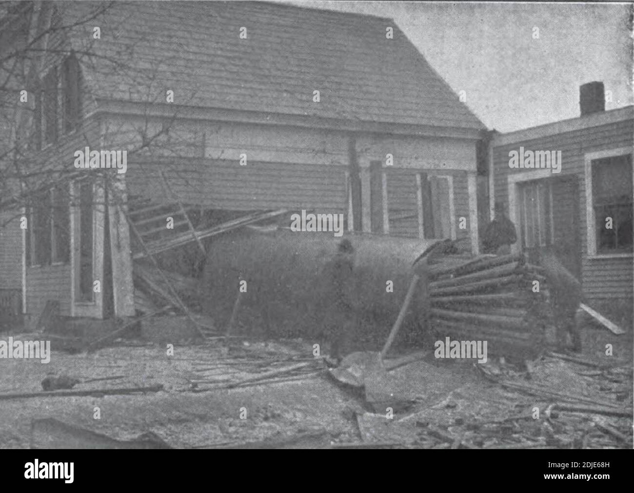 Home Of Miss Mary Pratt 74 Denton Street Brockton Massachusetts 