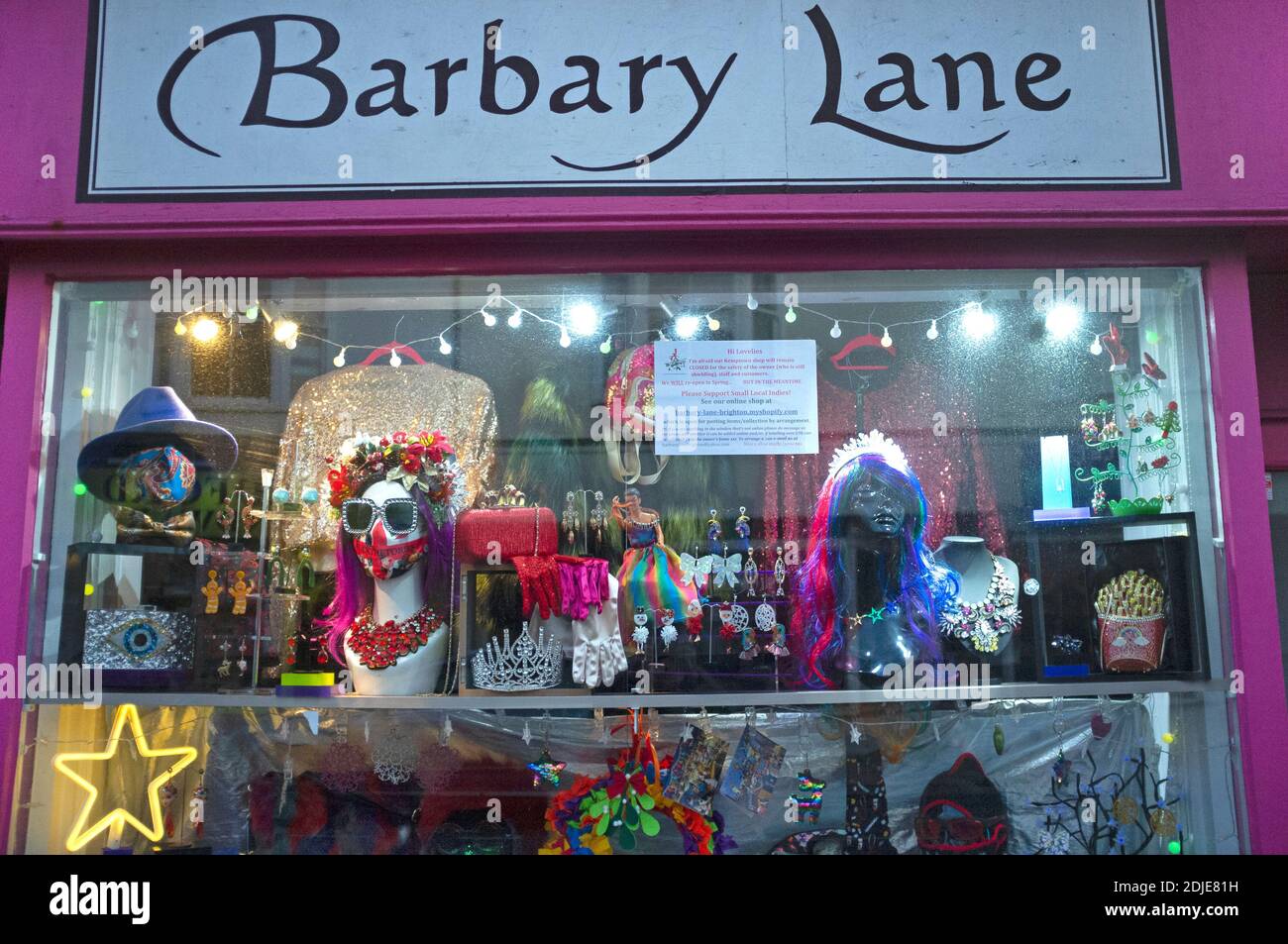 A novelty shop on St James's Street in Brighton Stock Photo Alamy