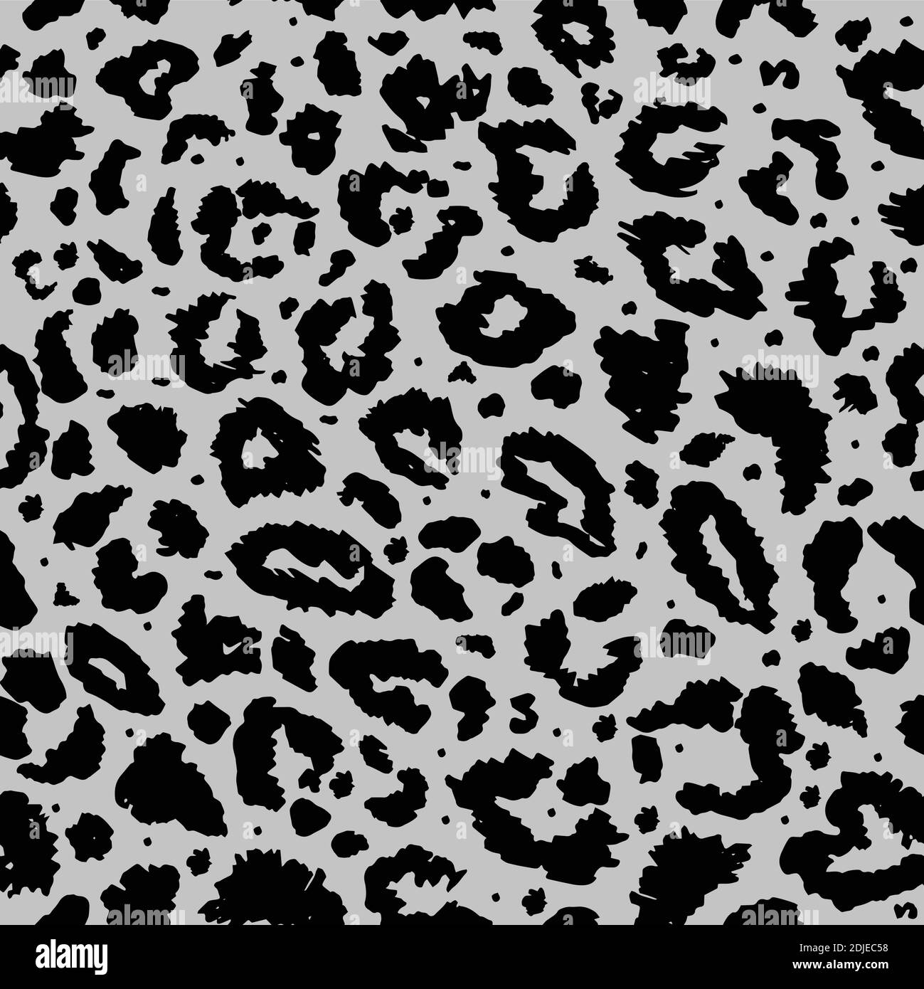 Seamless Black Green Leopard Print Pelt Pattern PNG Seamless
