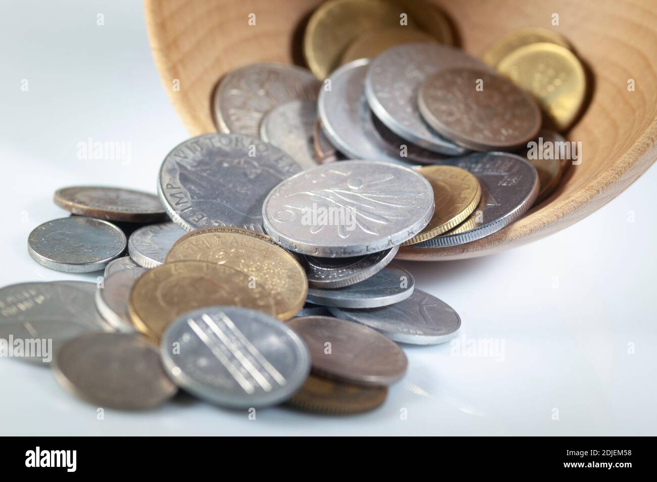 Old metal coins hi-res stock photography and images - Alamy