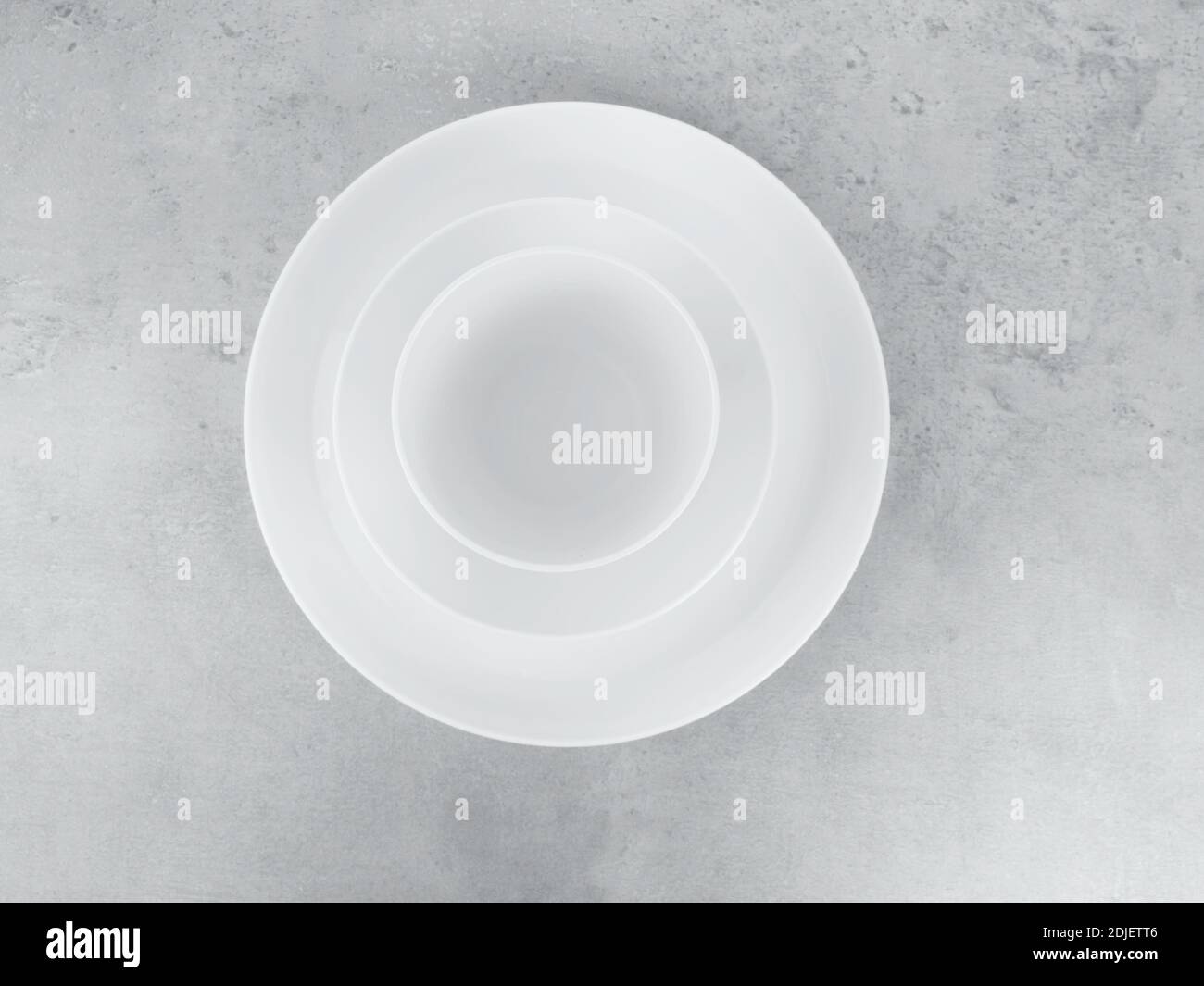 picnic utensils, plates and bowl toned in trendy ultimate grey