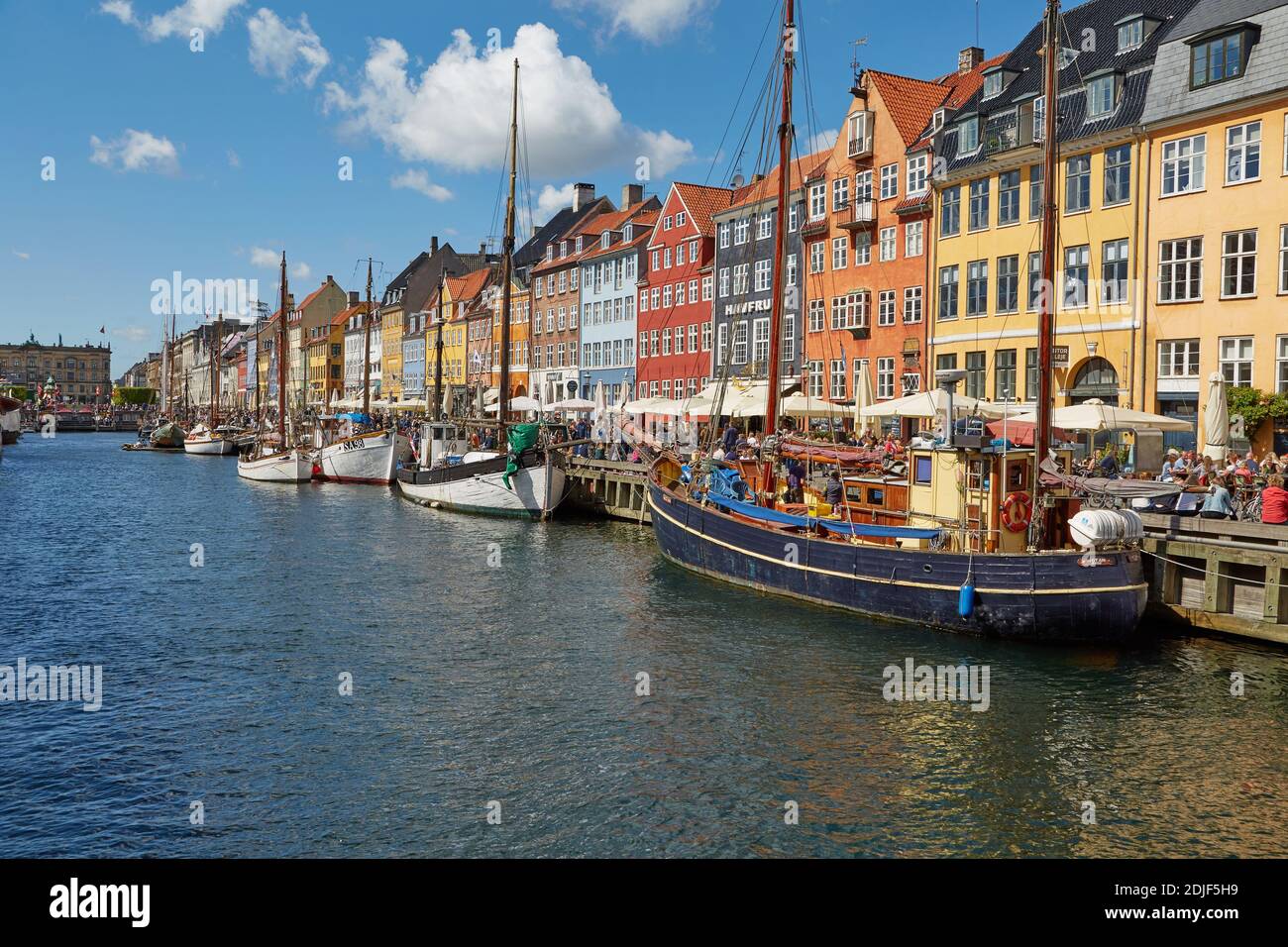 Nyhavn, Copenhagen travel Stock Photo