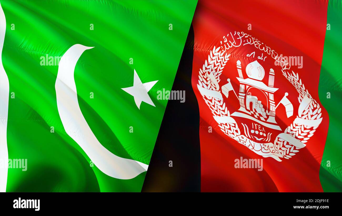 Pakistan And Afghanistan Flags 3d Waving Flag Design Pakistan Afghanistan Flag Picture Wallpaper Pakistan Vs Afghanistan Image 3d Rendering Paki Stock Photo Alamy