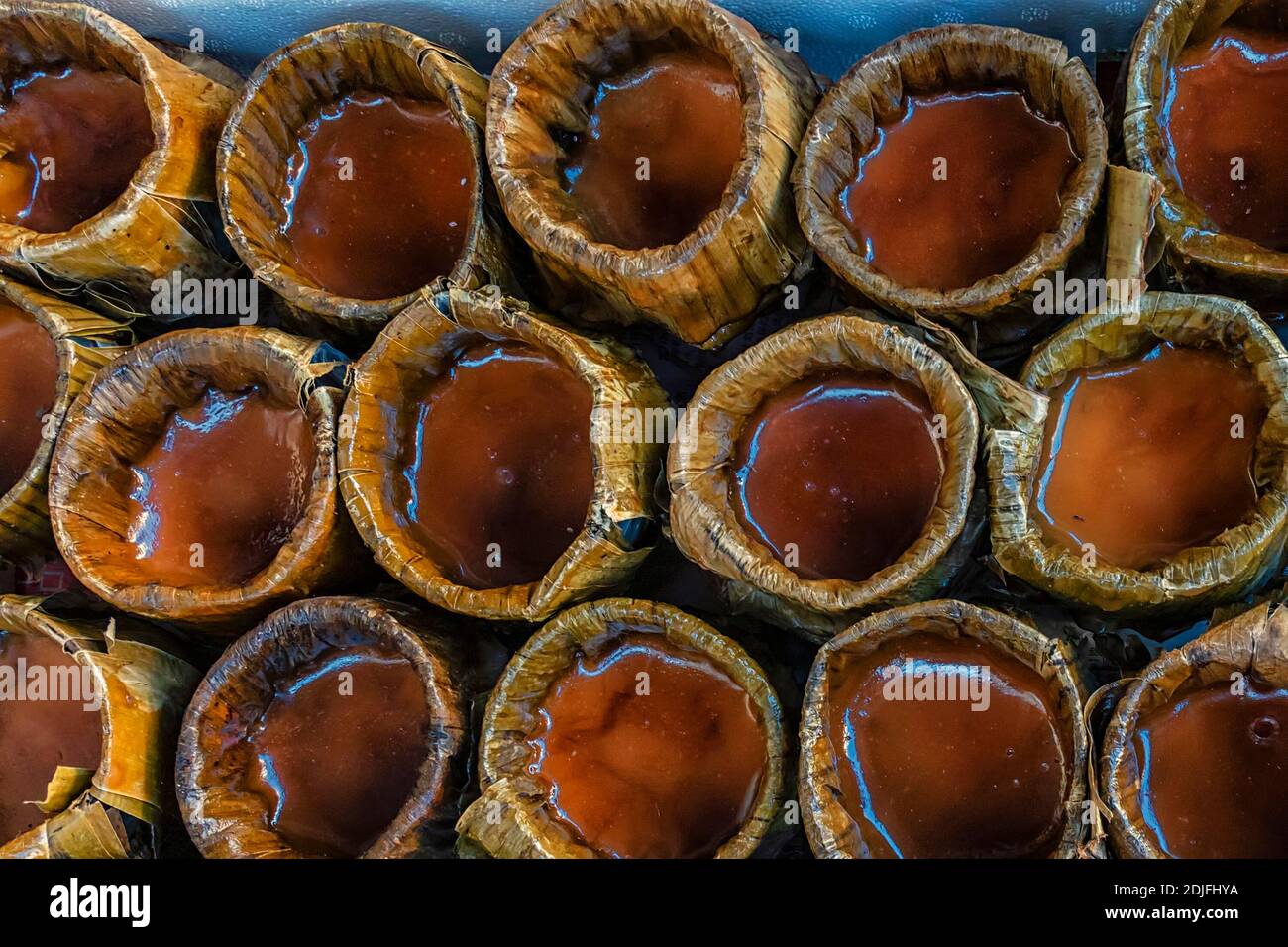 Top View Of Chinese New Year Cake Or Also Known As Nian Gao Stock Photo Alamy