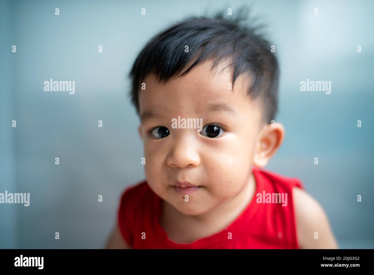 baby boy red vest