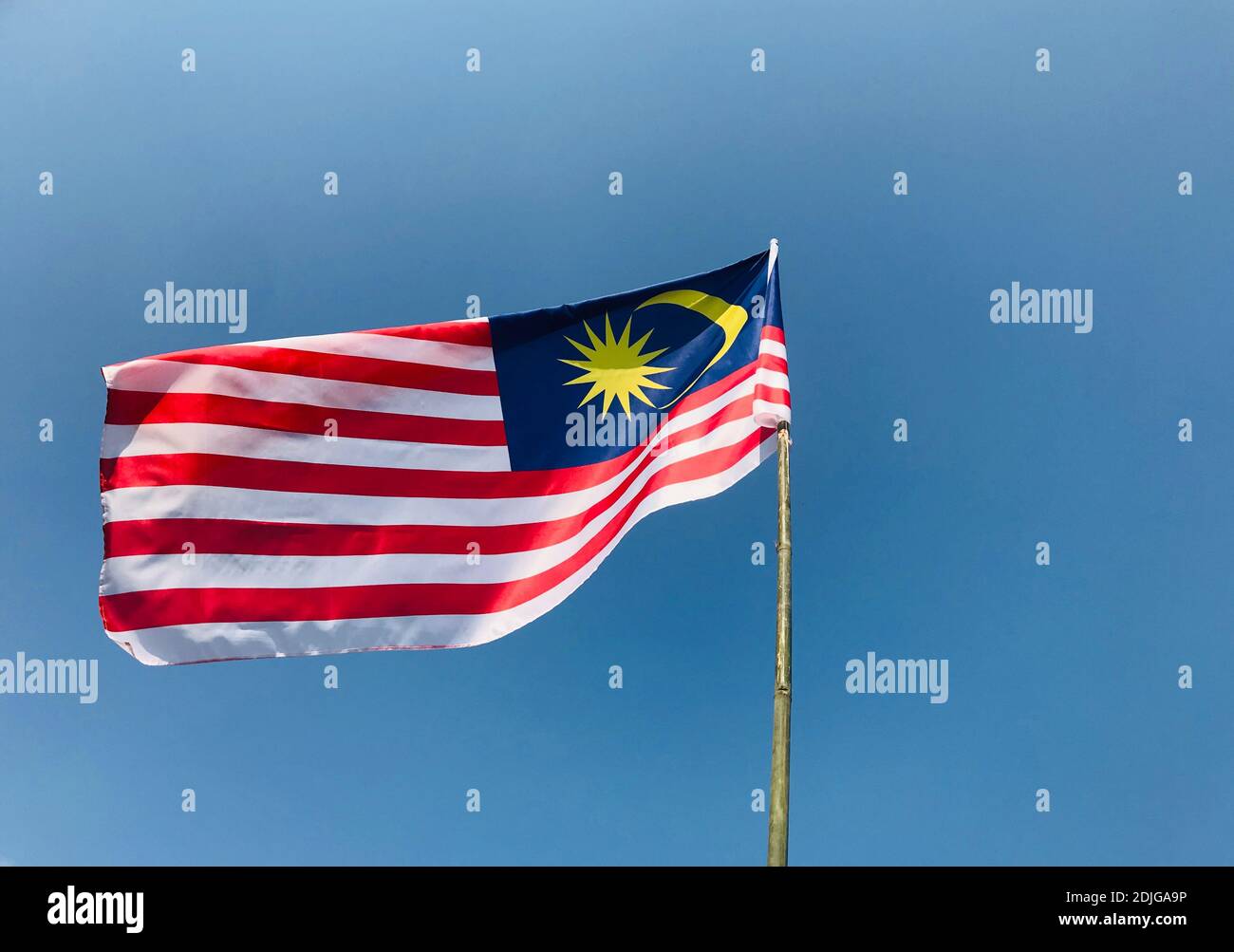 Low Angle View Of Flag Against Sky Stock Photo - Alamy