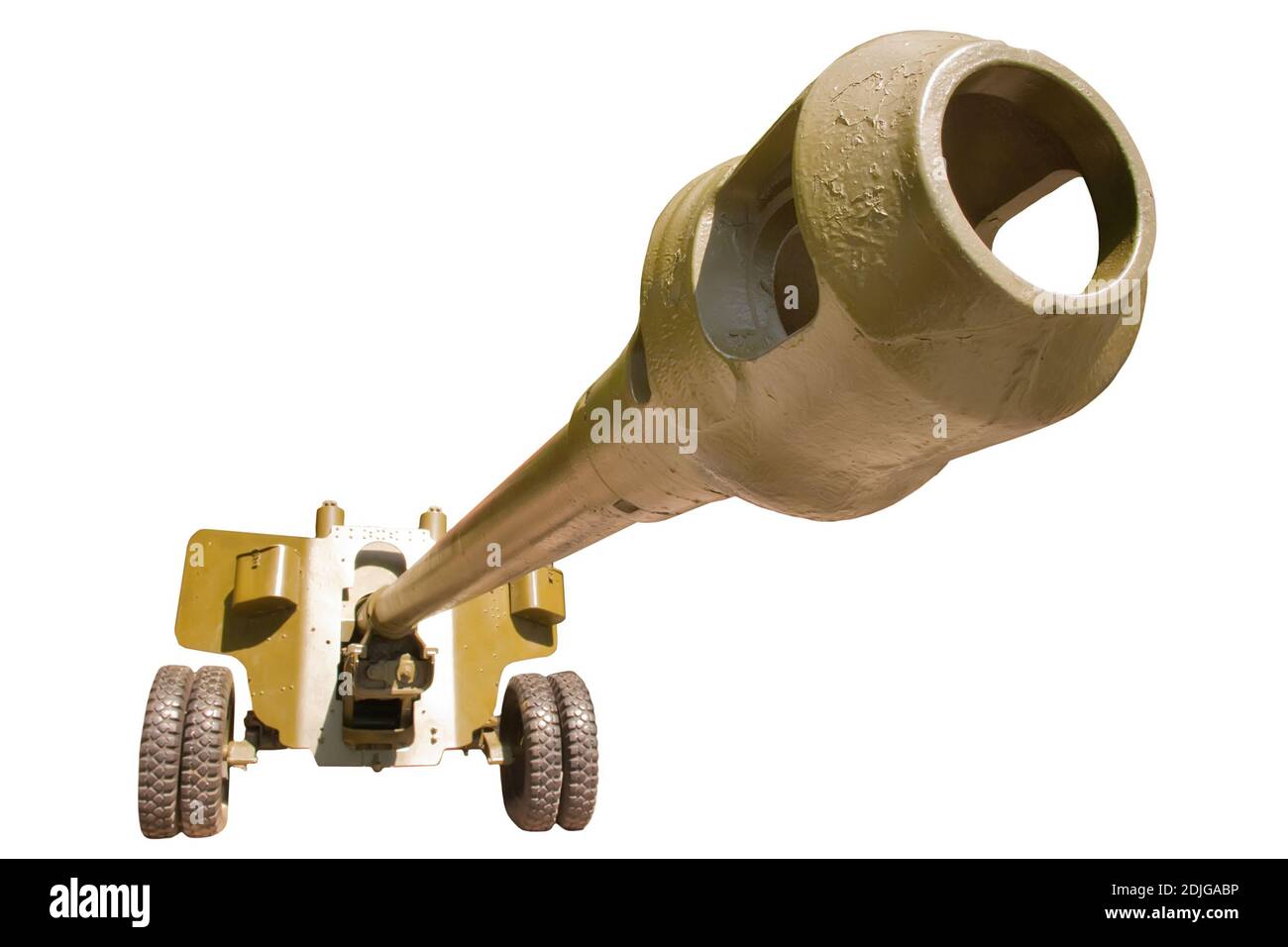 old gun isolated on white background Stock Photo - Alamy