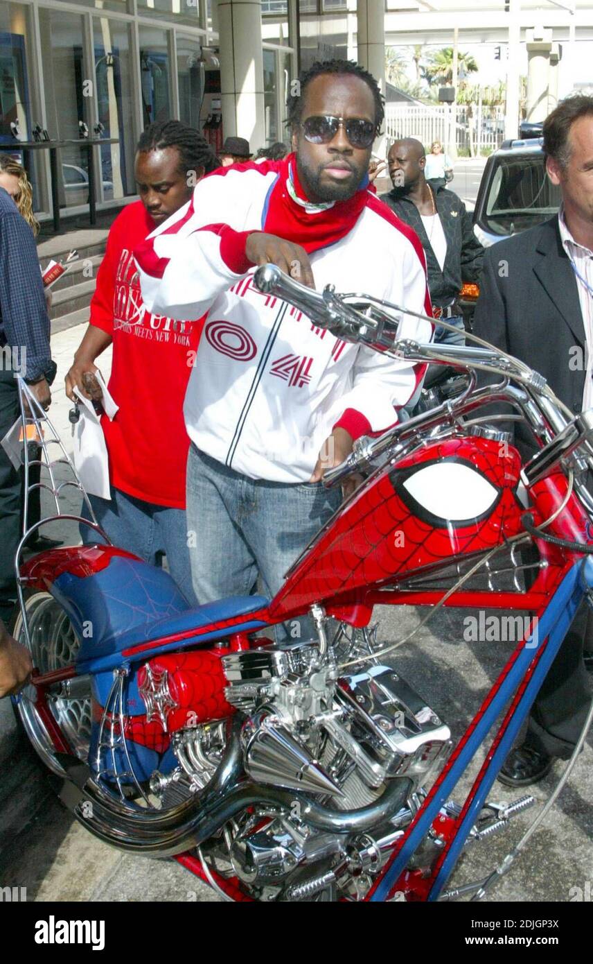 Wyclef Jean Tron Motorcycle