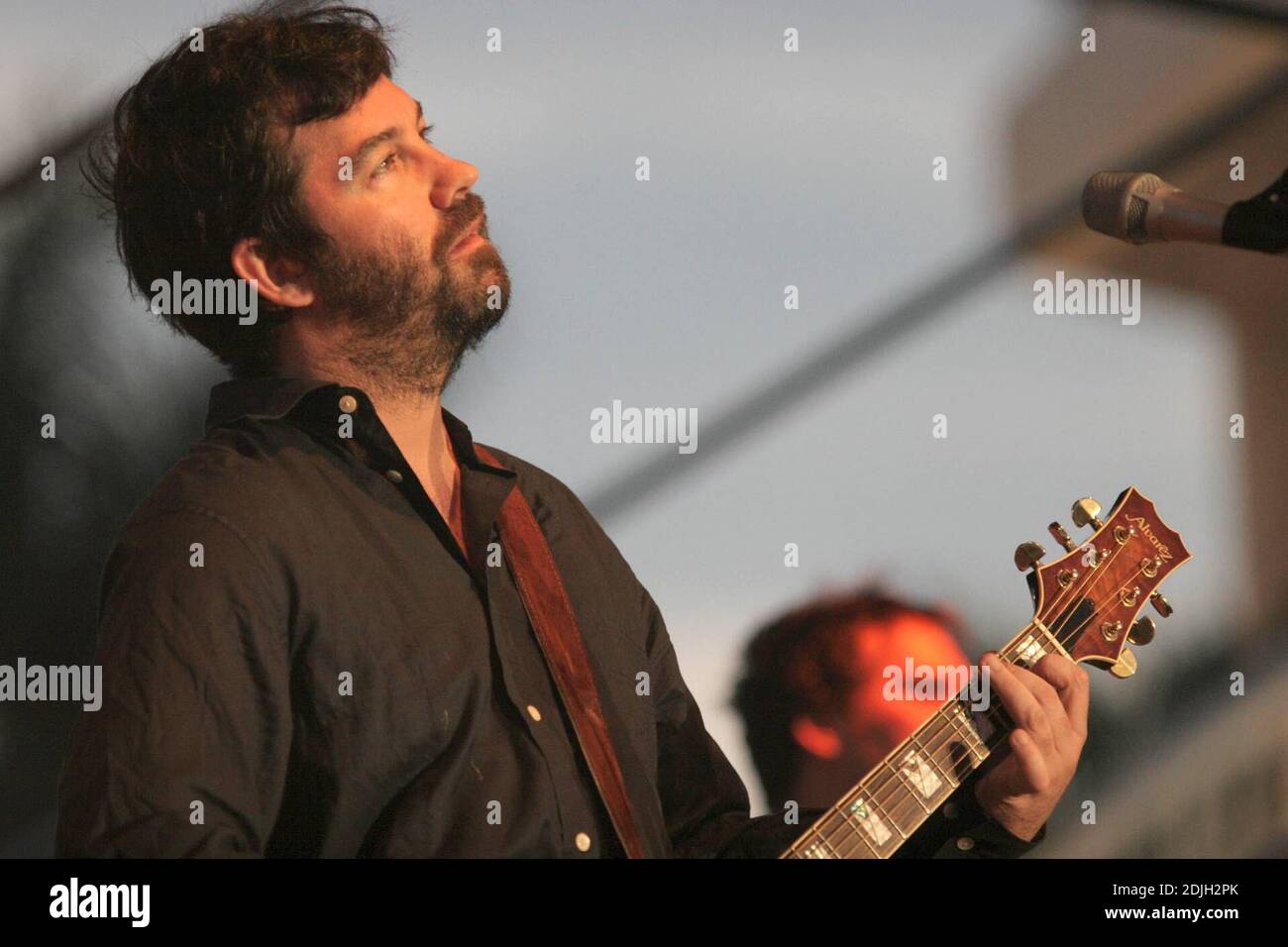 Duncan Sheik performs at The Florida Sunfest Festival. 05/05/06 Stock Photo