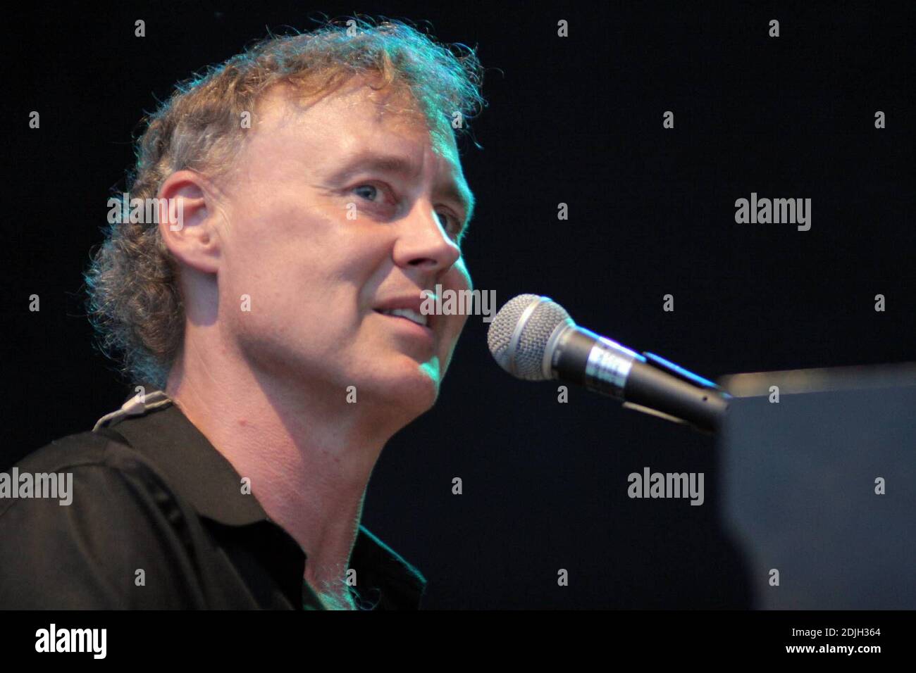 Bruce Hornsby performing at the Florida Sunfest Festival. 05/05/06 Stock Photo