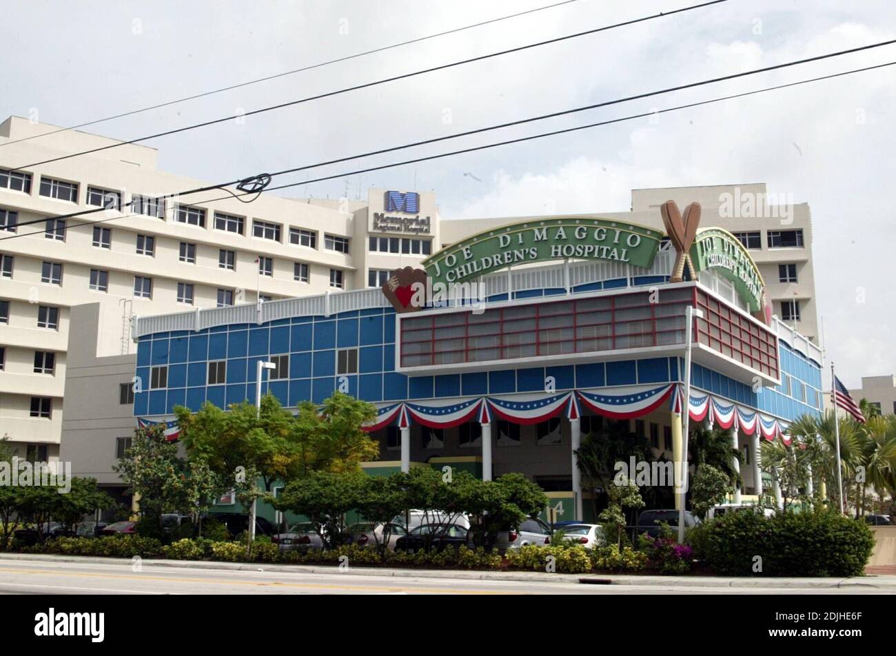 Joe Dimaggio Childrens Hospital in Hollywood Fl. where Matt Damon's wife, Luciana Barosso, gave