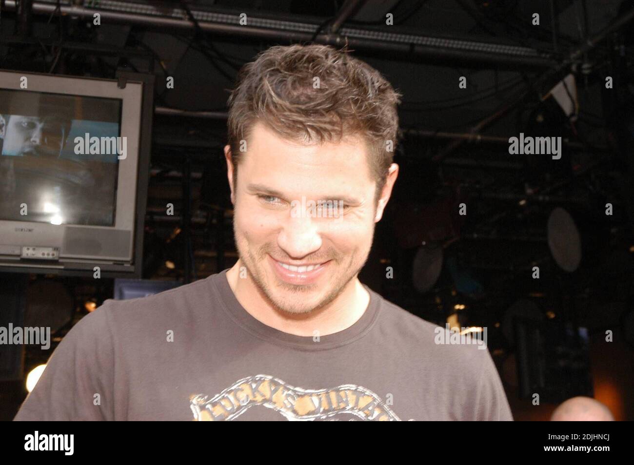 Nick Lachey at Much Music Awards for Much On Demand in the Chum-City Building, Toronto, Ontario, Canada. June 19 2006 Stock Photo